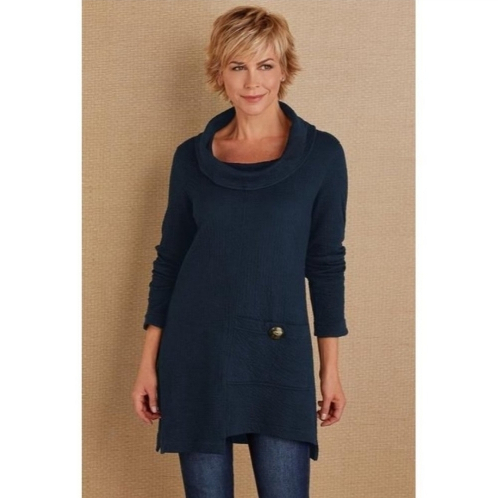 Soft Surrounding Navy Skylar Tunic
